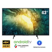 TV SONY BRAVIA 43" LED 4K UHD X74H Mạng (Android) Giọng nói HDR